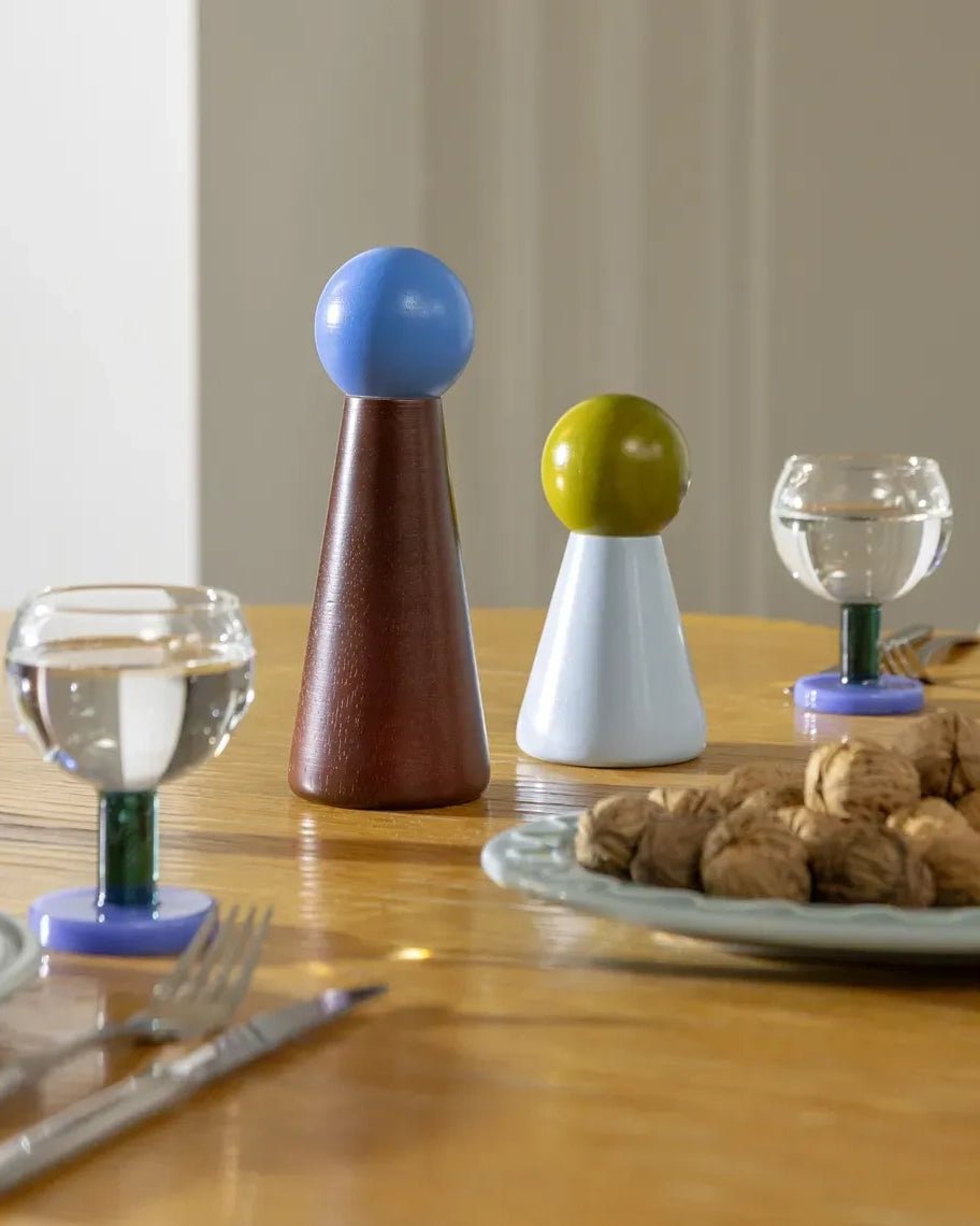 &Klevering - HALMA Salz - & Pfeffermühle • small blue - Salz - & Pfefferstreuer - ROSA ECK Concept Store