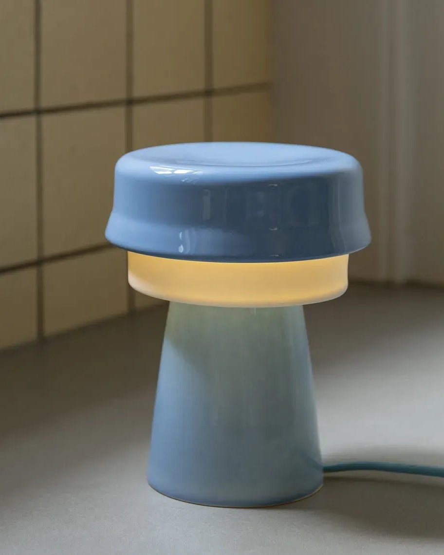 &Klevering - HAT Tischlampe • blue - Tischlampe - ROSA ECK Concept Store