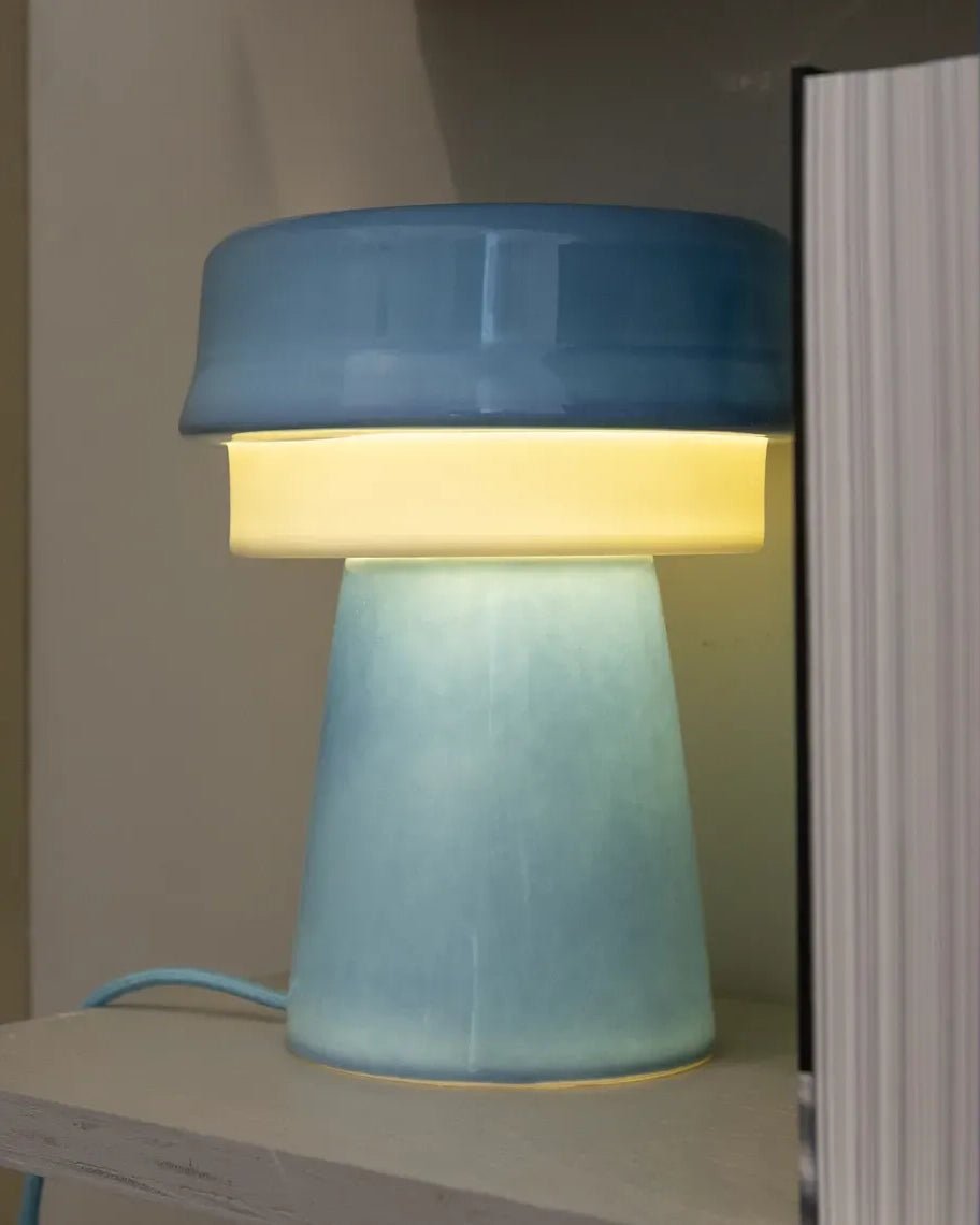 &Klevering - HAT Tischlampe • blue - Tischlampe - ROSA ECK Concept Store