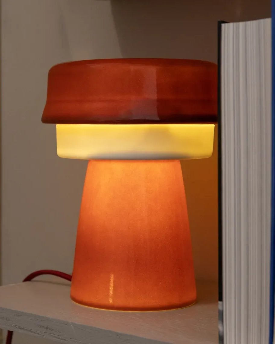 &Klevering - HAT Tischlampe • burgundy - Tischlampe - ROSA ECK Concept Store