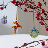 &Klevering - MERRY NO. 1 Weihnachtskugeln (3er - Set) - Weihnachtskugel - ROSA ECK