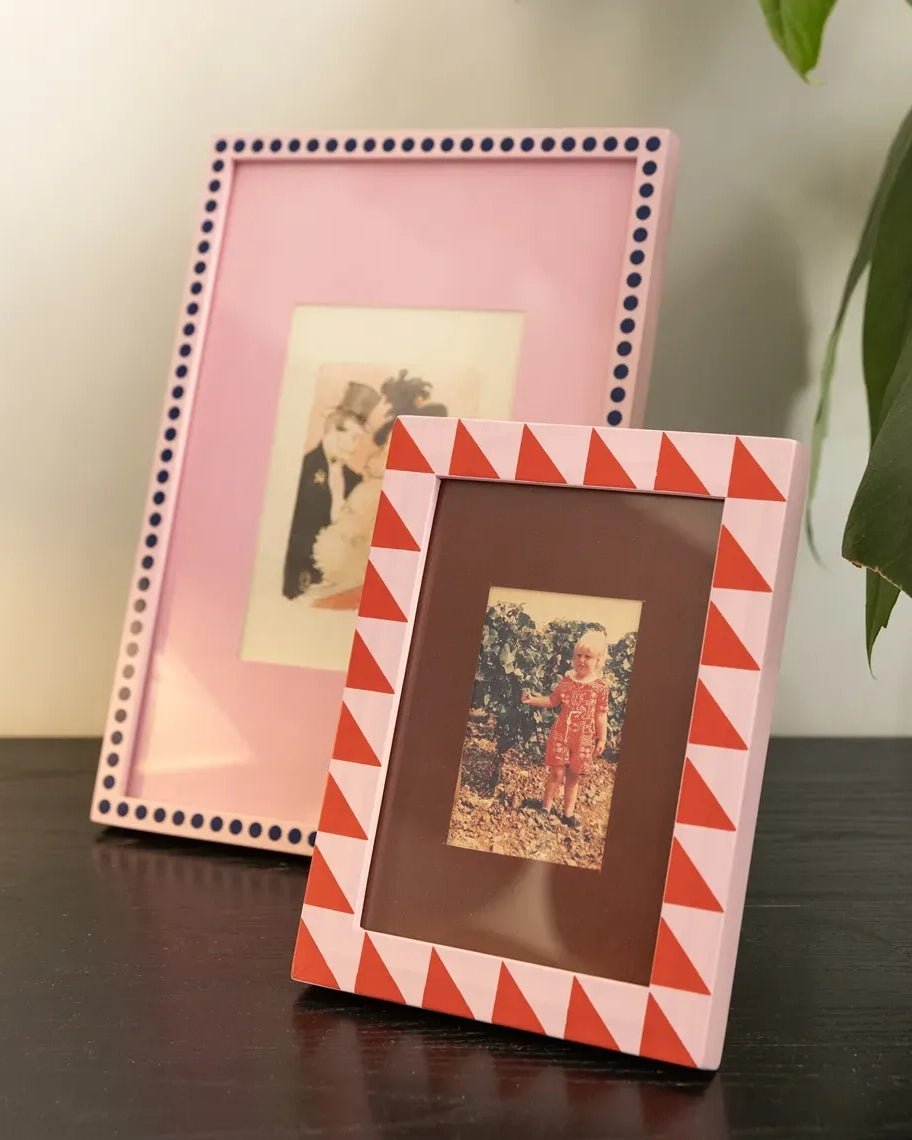 &Klevering - PATCH Fotorahmen • medium triangle - Bilderrahmen - ROSA ECK Concept Store