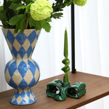 &Klevering - RHOMBIC Vase • Blau - Vase - ROSA ECK