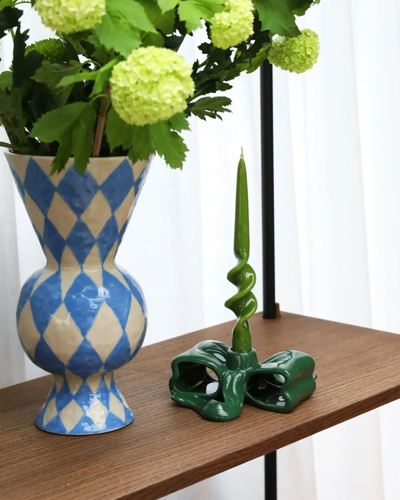 &Klevering - RHOMBIC Vase • Blau - Vase - ROSA ECK