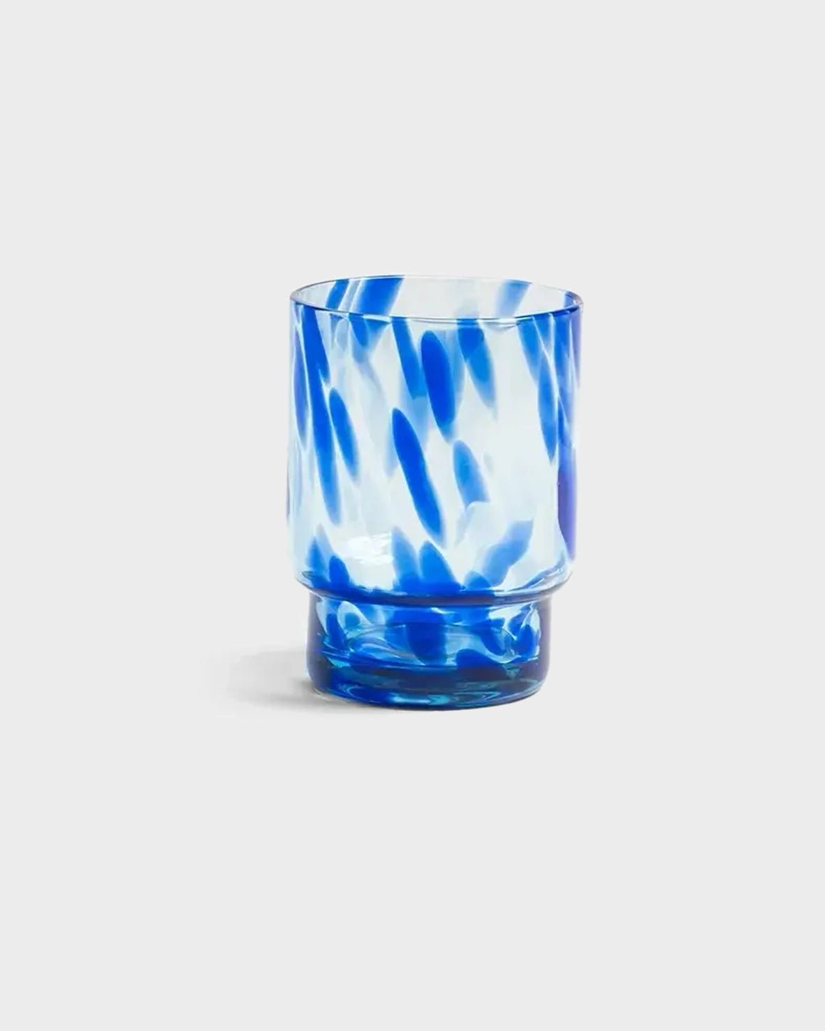 &Klevering - TORTOISE Trinkglas | Blau - Trinkglas - ROSA ECK Concept Store