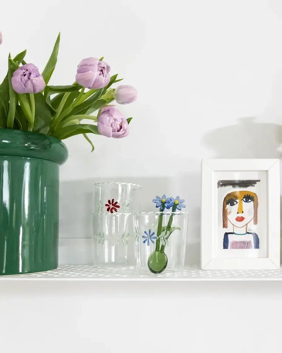 &Klevering - TURBAN Vase | Grün - Vase - ROSA ECK Concept Store
