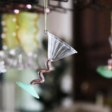 &Klevering - Weihnachtskugel Cocktailglas • Rosa - Weihnachtskugel - ROSA ECK
