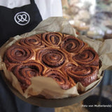 Knalle Popcorn - Popcorn (100 g) | Franzbrötchen / Zimtschnecke - ROSA ECK - , ,