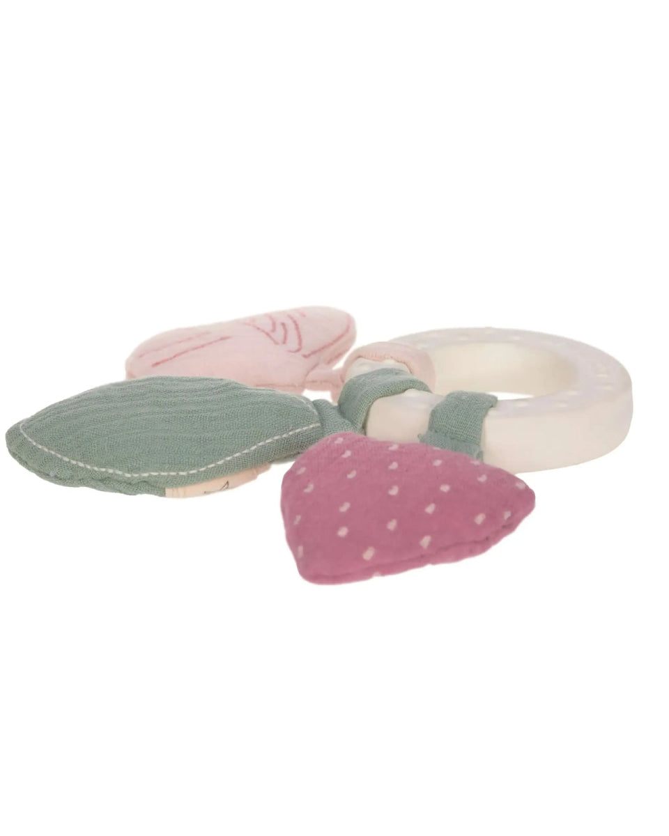 Lässig - Beißring aus Naturkautschuk • Butterfly - Babyspielzeug - ROSA ECK Concept Store
