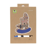 Lässig - LITTLE MATEYS Stapelspielzeug aus Holz - Spielzeug - ROSA ECK - Hund, Katze,