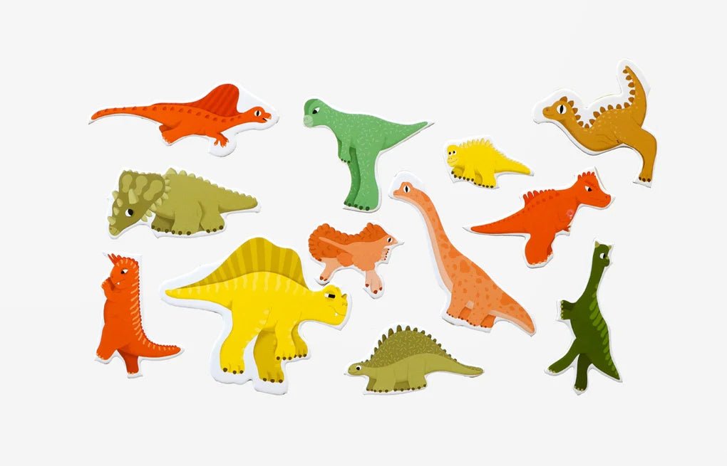 Laurence King Publishing - 49 DINOSAURIER UND 1 ASTEROID Puzzle - ROSA ECK - Kinder, LKP, LKV