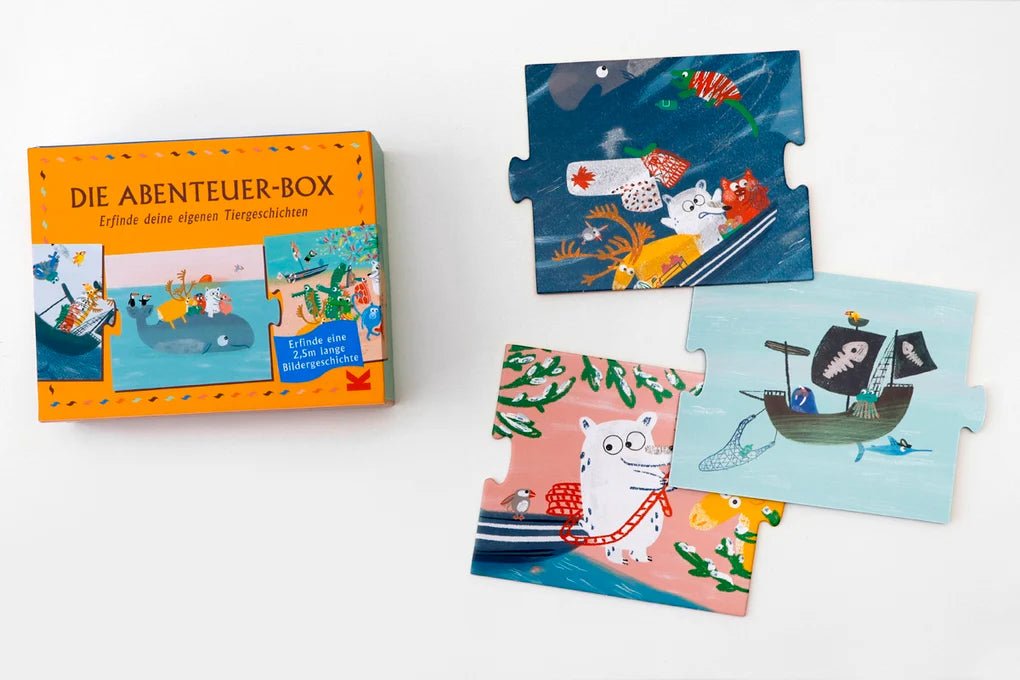 Laurence King Publishing - ABENTEUER BOX Spiel - ROSA ECK - Kinder, LKP, LKV