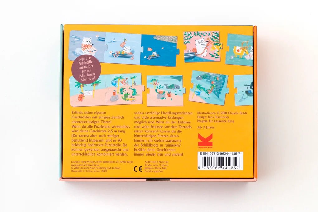 Laurence King Publishing - ABENTEUER BOX Spiel - ROSA ECK - Kinder, LKP, LKV