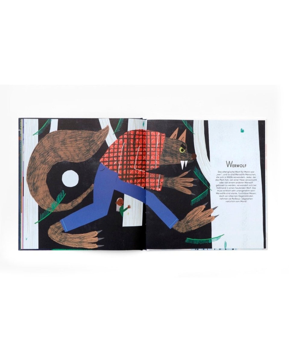 Laurence King Publishing - DAS ALPHABET DER MONSTER Kinderbuch - ROSA ECK - Grün, Kinder,