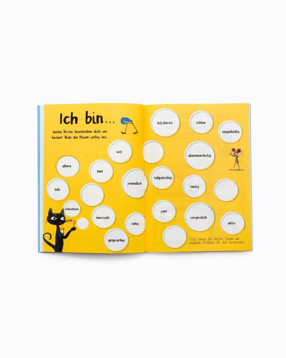 Laurence King Publishing - DAS ICH - BUCH Kinderbuch zum Mitmachen - ROSA ECK - Kinder, LKG,