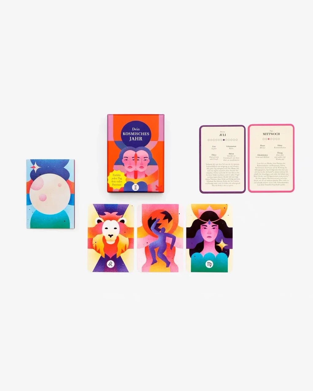 Laurence King Publishing - DEIN KOSMISCHES JAHR Kartenset - ROSA ECK