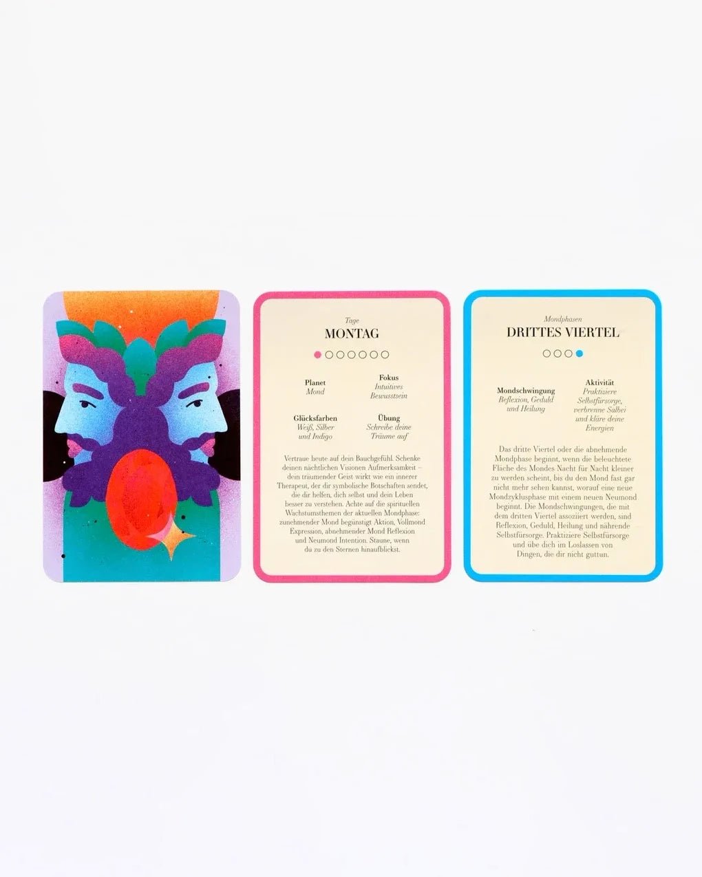 Laurence King Publishing - DEIN KOSMISCHES JAHR Kartenset - ROSA ECK