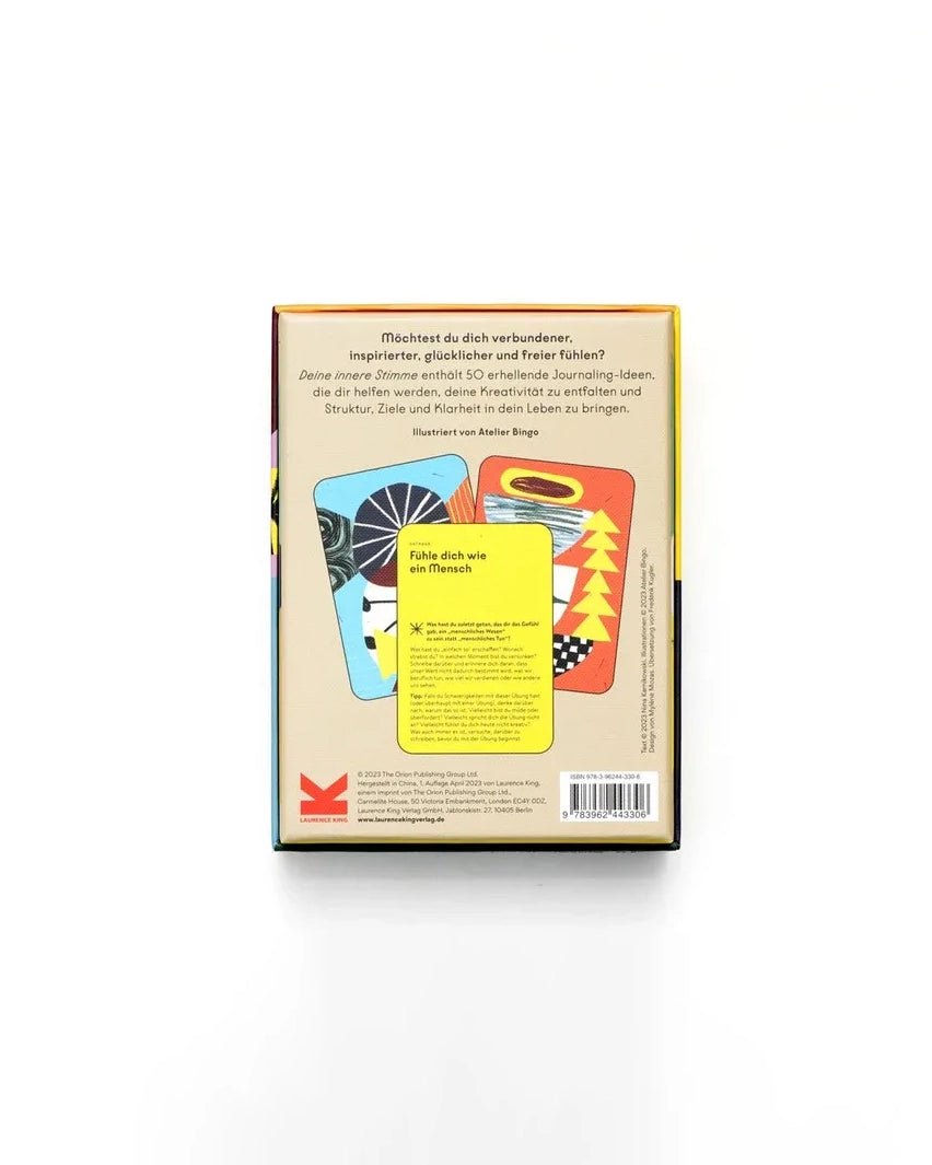 Laurence King Publishing - DEINE INNERE STIMME Journaling - Kartenset - Spiel - ROSA ECK Concept Store