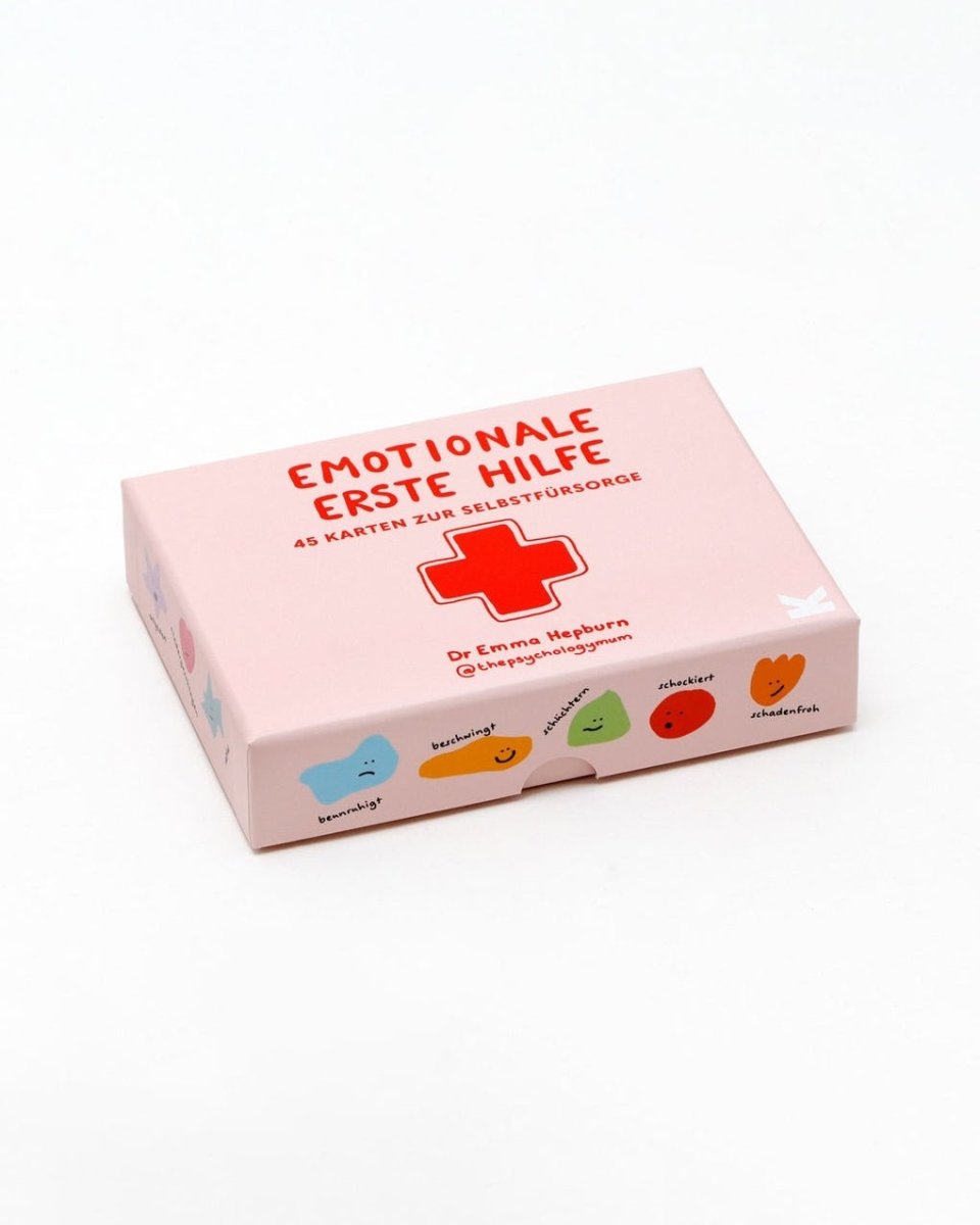 Laurence King Publishing - EMOTIONALE ERSTE HILFE Kartenset - ROSA ECK - LKG, ,