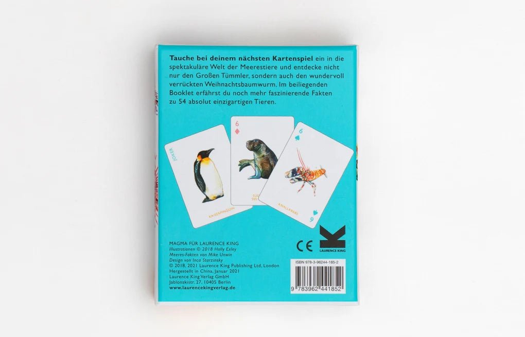 Laurence King Publishing - MEERES SPIELKARTEN Spiel - ROSA ECK - Kinder, LKP, LKV