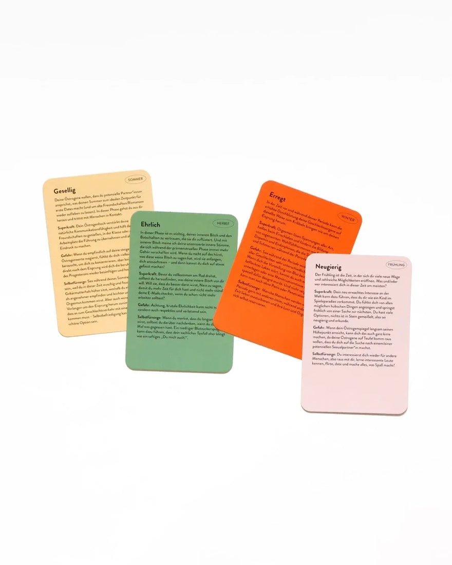Laurence King Publishing - PERIOD POWER Karten - Set zur Selbstfürsorge - Spiel - ROSA ECK Concept Store