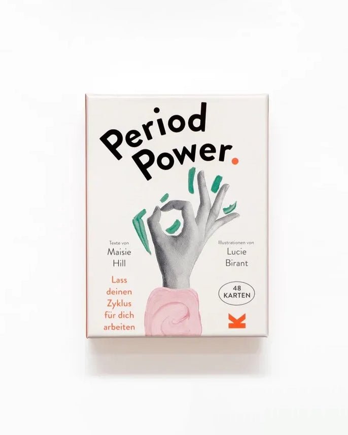 Laurence King Publishing - PERIOD POWER Karten - Set zur Selbstfürsorge - Spiel - ROSA ECK Concept Store