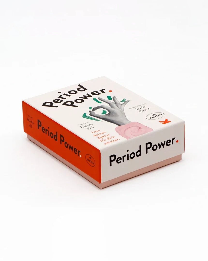 Laurence King Publishing - PERIOD POWER Karten - Set zur Selbstfürsorge - Spiel - ROSA ECK Concept Store