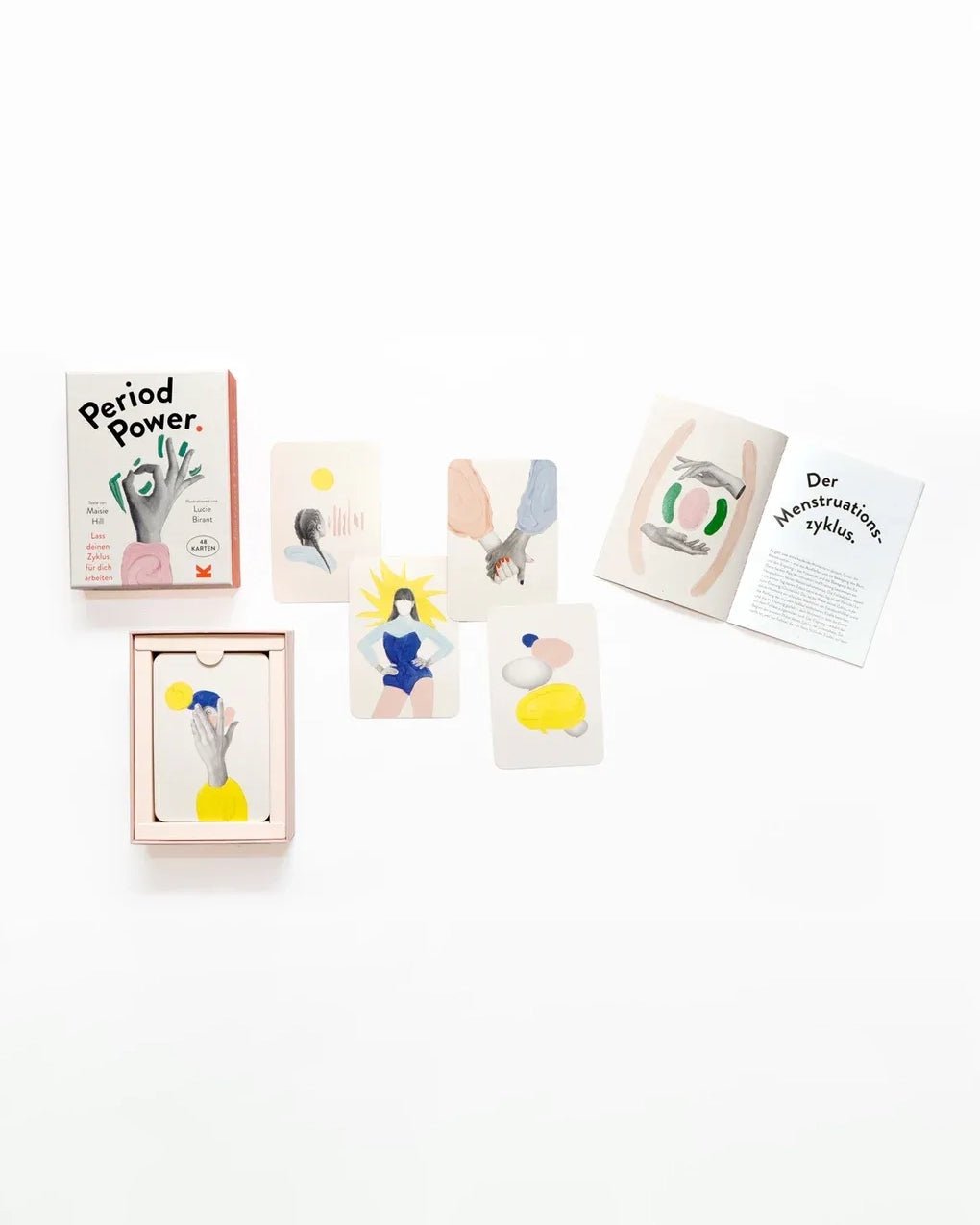 Laurence King Publishing - PERIOD POWER Karten - Set zur Selbstfürsorge - Spiel - ROSA ECK Concept Store