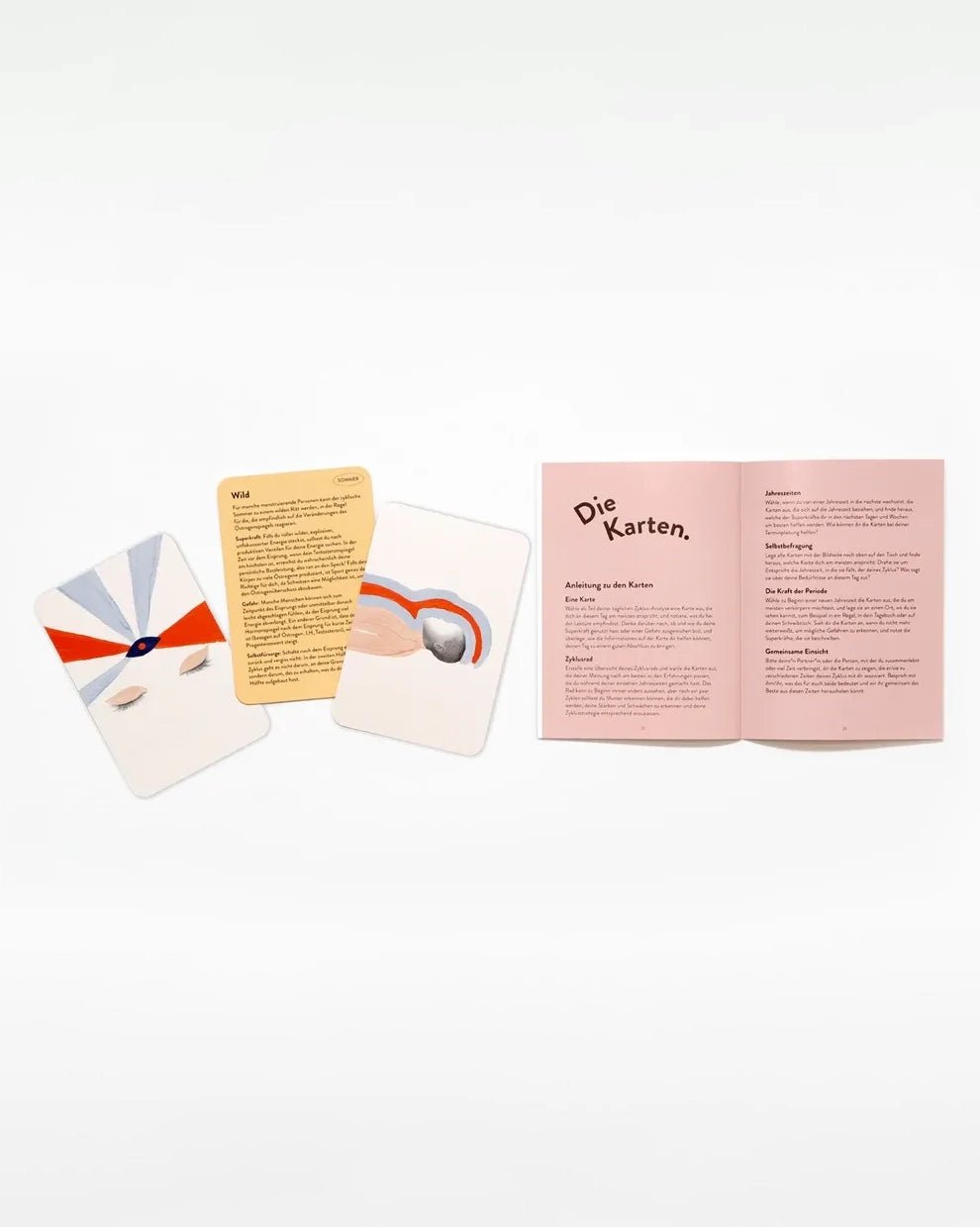 Laurence King Publishing - PERIOD POWER Karten - Set zur Selbstfürsorge - Spiel - ROSA ECK Concept Store