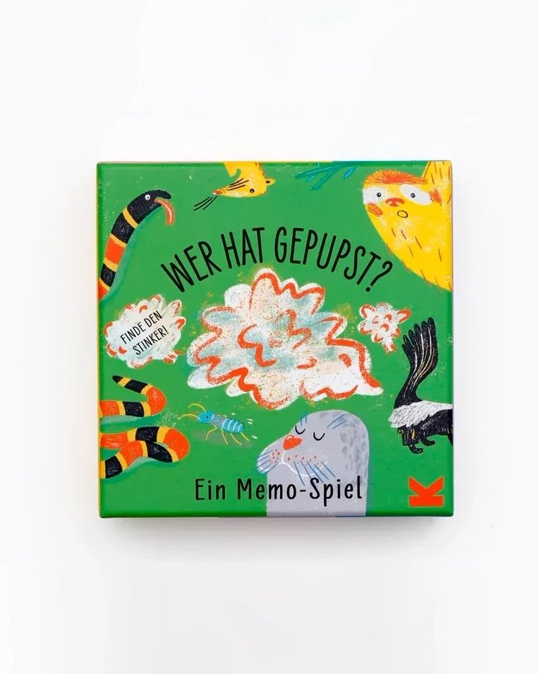 Laurence King Publishing - WER HAT GEPUPST? Memo - Spiel - ROSA ECK