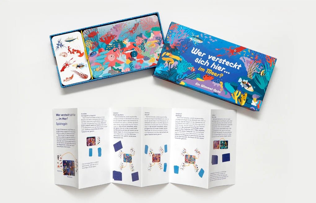 Laurence King Publishing - WER VERSTECKT SICH HIER IM MEER? Wimmel - Spiel - ROSA ECK - LKP, LKV,
