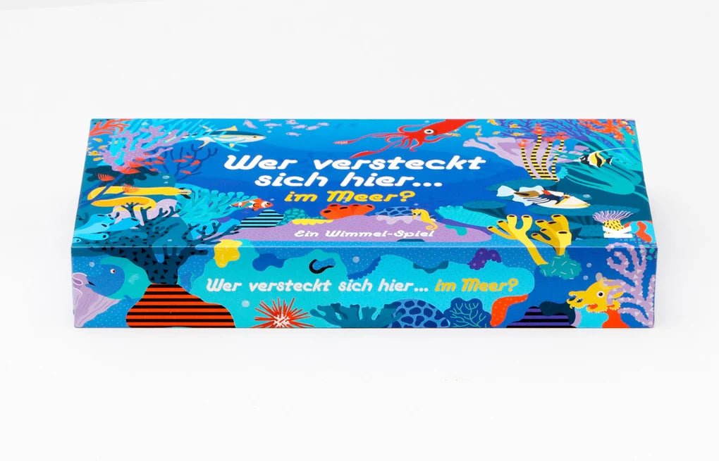 Laurence King Publishing - WER VERSTECKT SICH HIER IM MEER? Wimmel - Spiel - ROSA ECK - LKP, LKV,