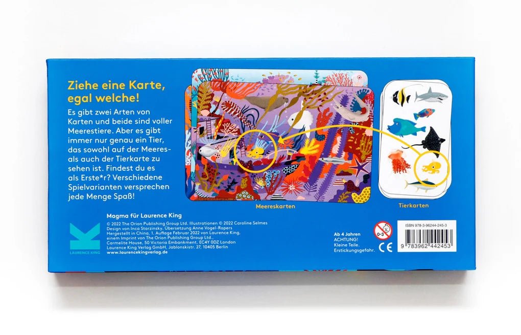 Laurence King Publishing - WER VERSTECKT SICH HIER IM MEER? Wimmel - Spiel - ROSA ECK - LKP, LKV,