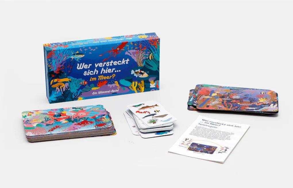 Laurence King Publishing - WER VERSTECKT SICH HIER IM MEER? Wimmel - Spiel - ROSA ECK - LKP, LKV,