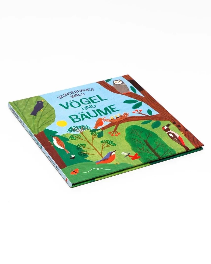 Laurence King Publishing - WUNDERBARER WALD Kinderbuch • Bäume und Vögel - ROSA ECK