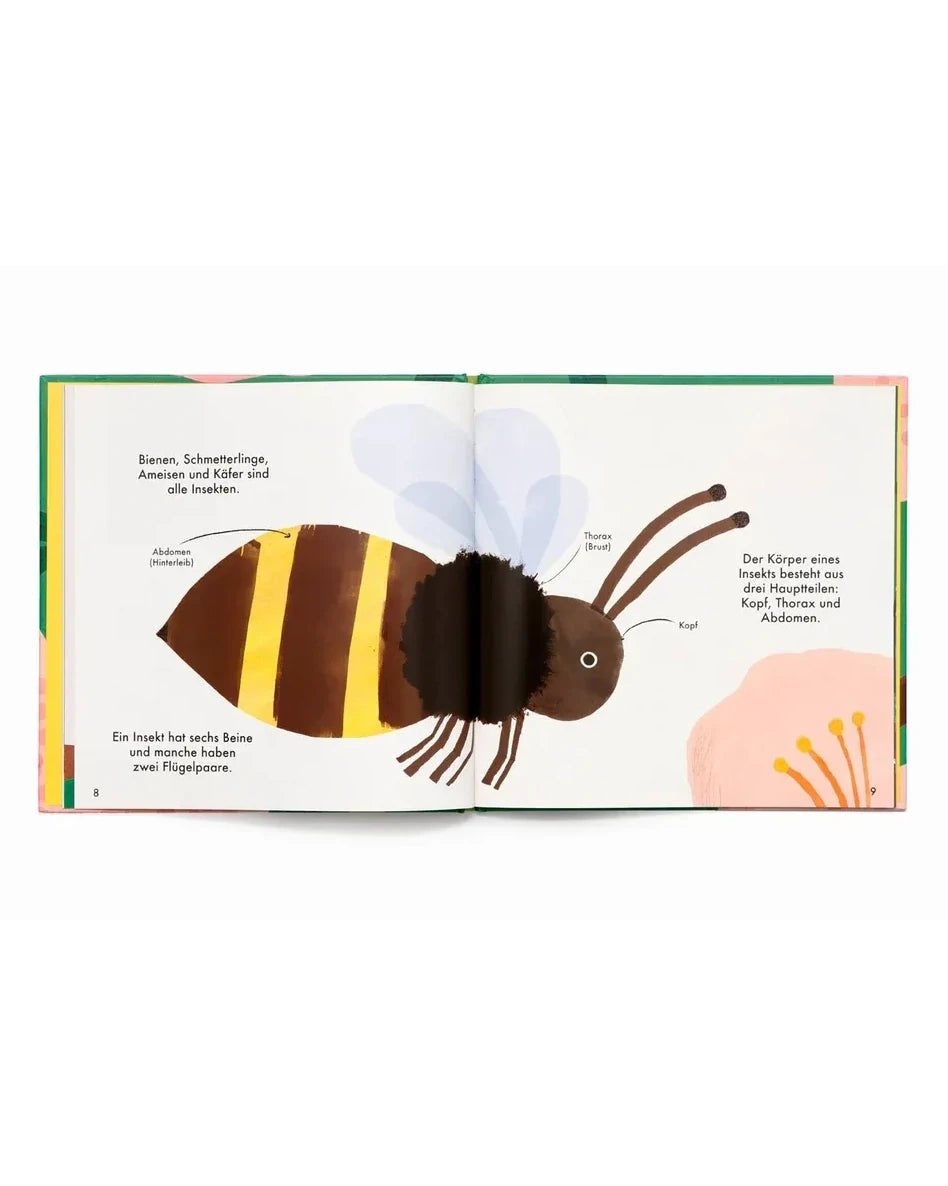 Laurence King Publishing - WUNDERBARER WALD Kinderbuch • Insekten und Blumen - ROSA ECK