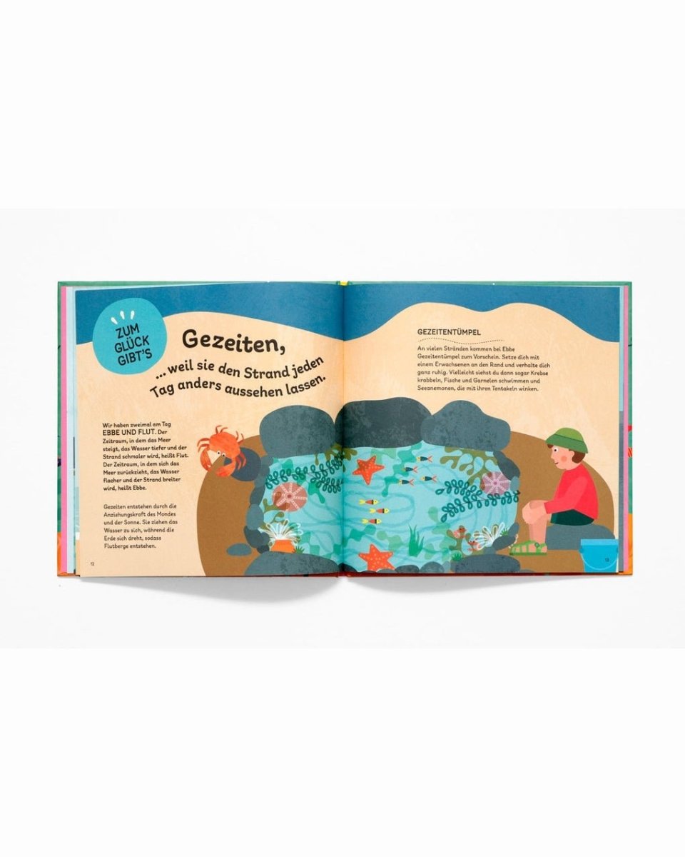Laurence King Publishing - ZUM GLÜCK GIBT'S OZEANE UND MEERE Kinderbuch - ROSA ECK - Kinder, LKG,