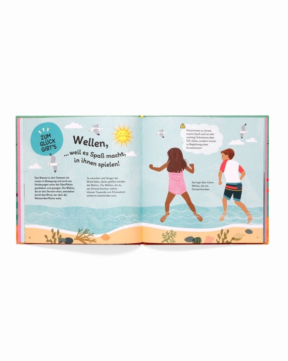 Laurence King Publishing - ZUM GLÜCK GIBT'S OZEANE UND MEERE Kinderbuch - ROSA ECK - Kinder, LKG,