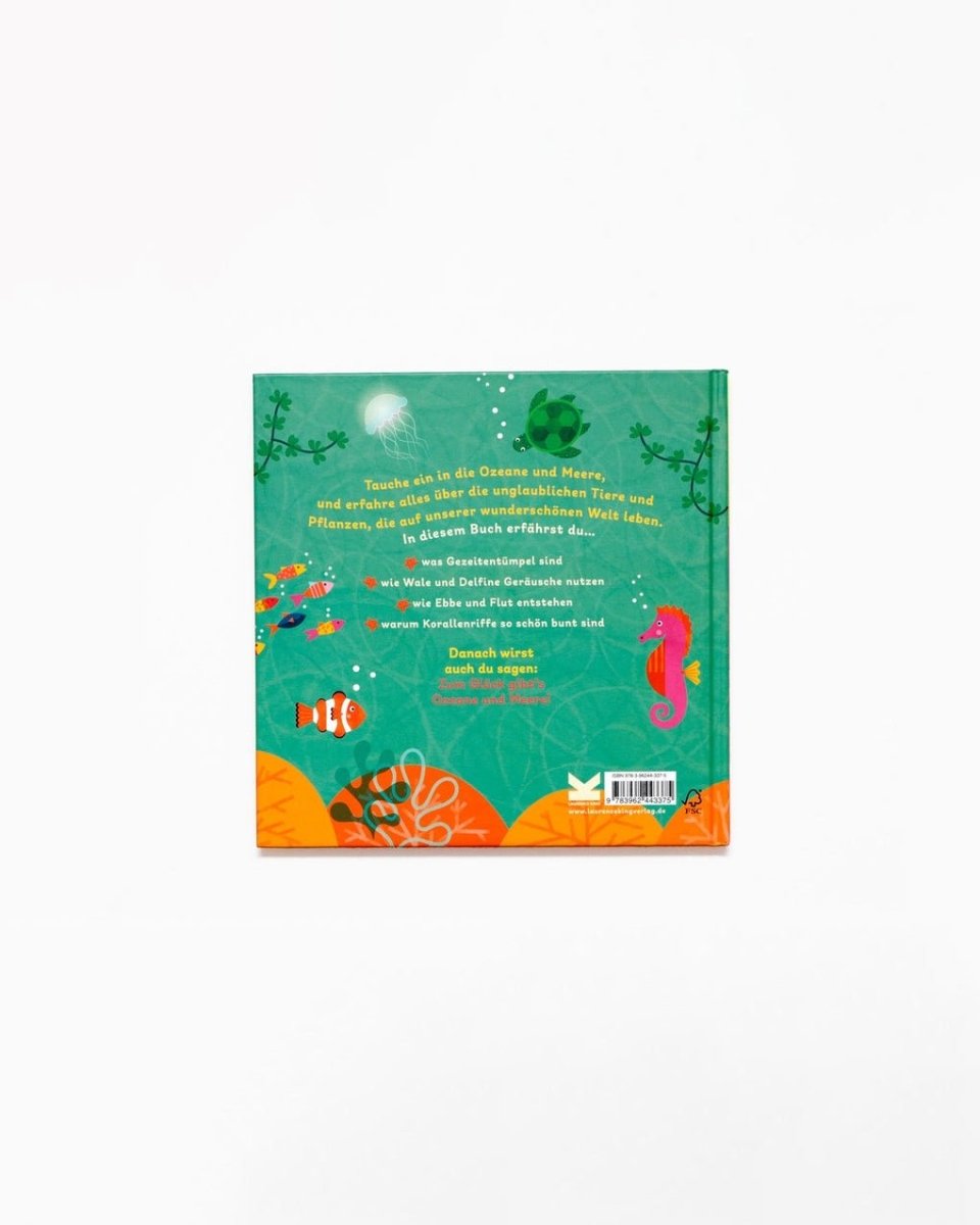 Laurence King Publishing - ZUM GLÜCK GIBT'S OZEANE UND MEERE Kinderbuch - ROSA ECK - Kinder, LKG,
