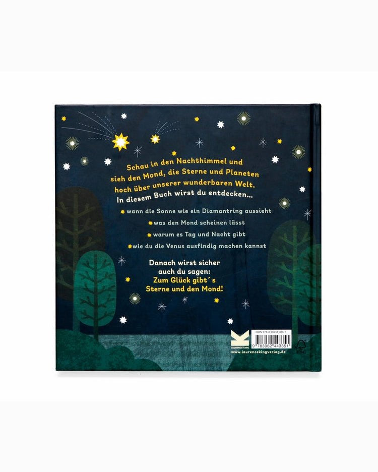 Laurence King Publishing - ZUM GLÜCK GIBT'S STERNE UND DEN MOND Kinderbuch - ROSA ECK - Kinder, LKG,