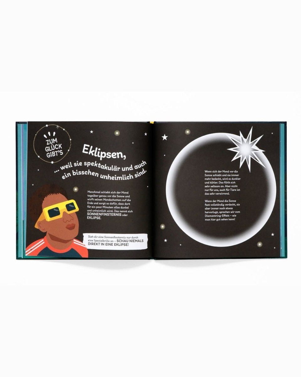 Laurence King Publishing - ZUM GLÜCK GIBT'S STERNE UND DEN MOND Kinderbuch - ROSA ECK - Kinder, LKG,