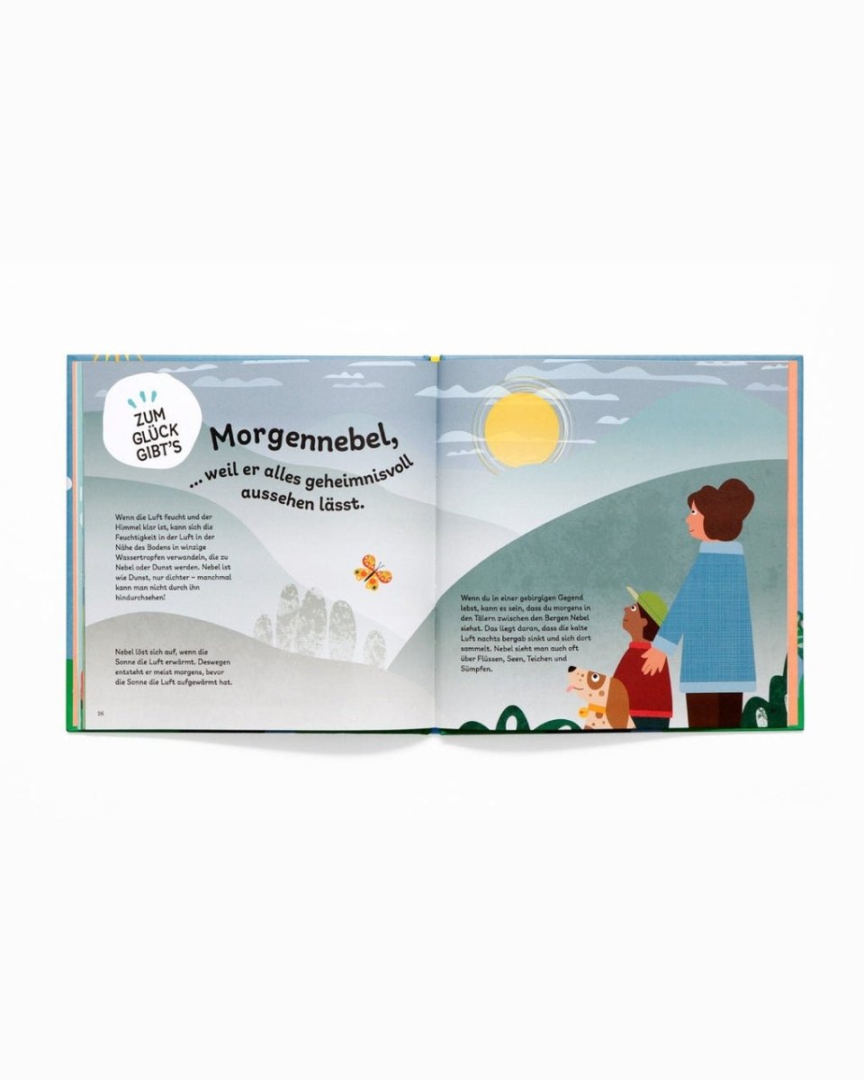 Laurence King Publishing - ZUM GLÜCK GIBT'S WOLKEN UND REGEN Kinderbuch - ROSA ECK - Kinder, LKG,
