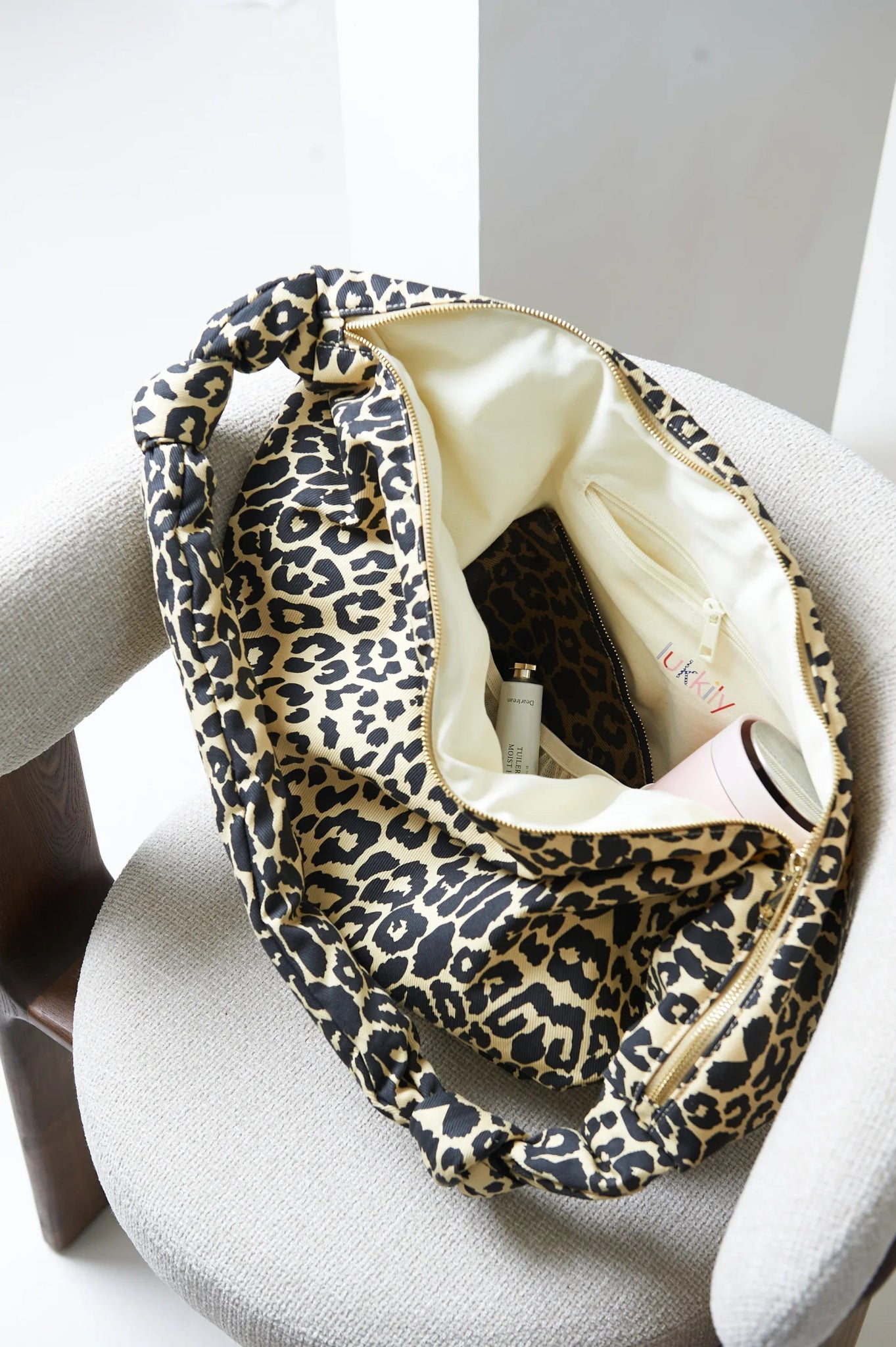 Lukkily - Lukkily Bag #1 | Canvas Leo vanilla - Tasche - ROSA ECK
