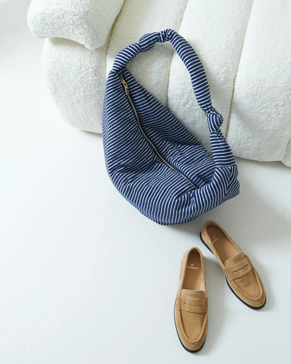Lukkily - LUKKILY BAG 1 Tasche • Terry Navy/White - Tasche - ROSA ECK Concept Store