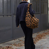 Lukkily - LUKKILY BAG #1 Tragetasche | Teddy Sienna Brown - ROSA ECK - Braun, Mom Bag,