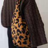 Lukkily - LUKKILY BAG #1 Tragetasche | Teddy Sienna Brown - ROSA ECK - Braun, Mom Bag,