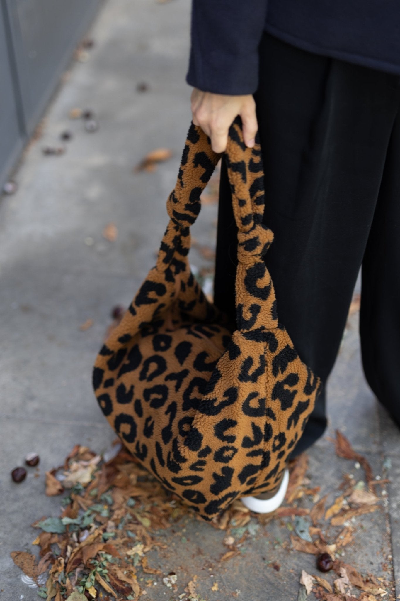 Lukkily - LUKKILY BAG #1 Tragetasche | Teddy Sienna Brown - ROSA ECK - Braun, Mom Bag,