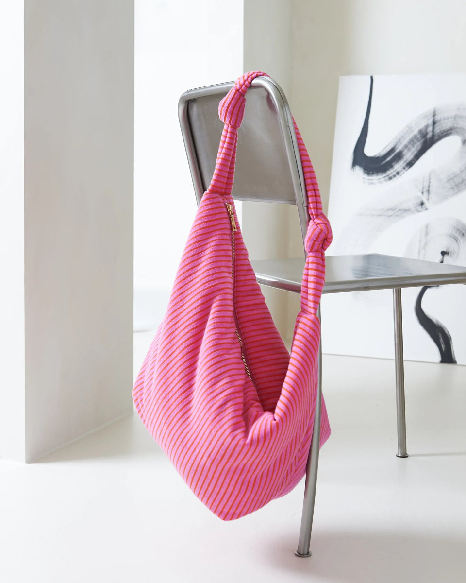Lukkily - LUKKILY BAG 1 Tragetasche • Terry Pink/Orange - Tasche - ROSA ECK Concept Store