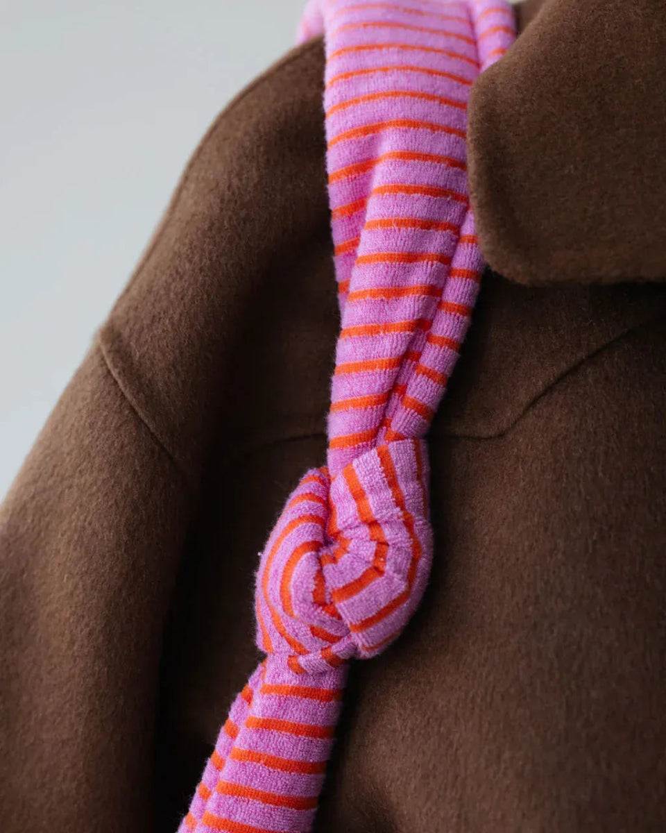 Lukkily - LUKKILY BAG 1 Tragetasche • Terry Pink/Orange - Tasche - ROSA ECK Concept Store