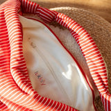 Lukkily - LUKKILY BAG 1 Tragetasche • Terry Red/White - Tasche - ROSA ECK Concept Store